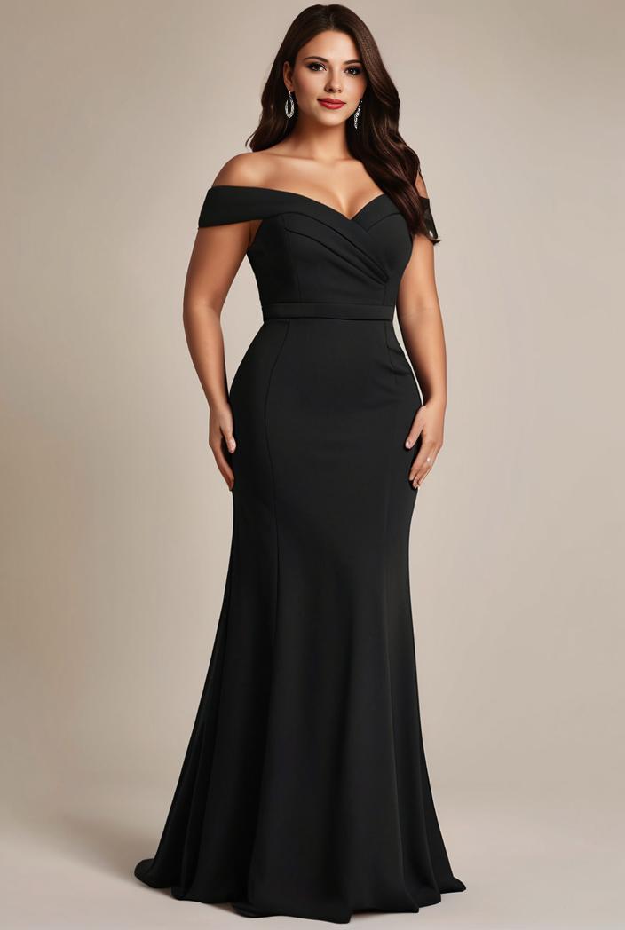 stylish plus size bodycon deep v neck sequin evening dress 142294