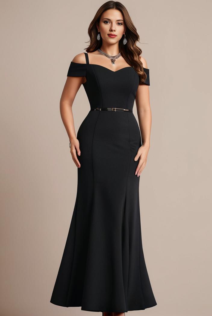 stylish plus size bodycon deep v neck sequin evening dress 142297