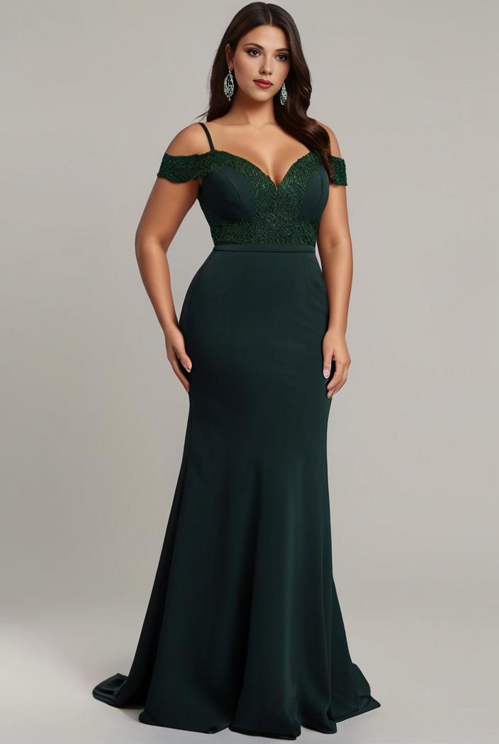 stylish plus size bodycon deep v neck sequin evening dress 142300