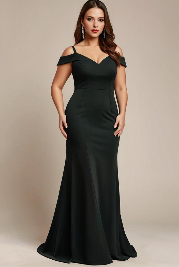 stylish plus size bodycon deep v neck sequin evening dress 142301