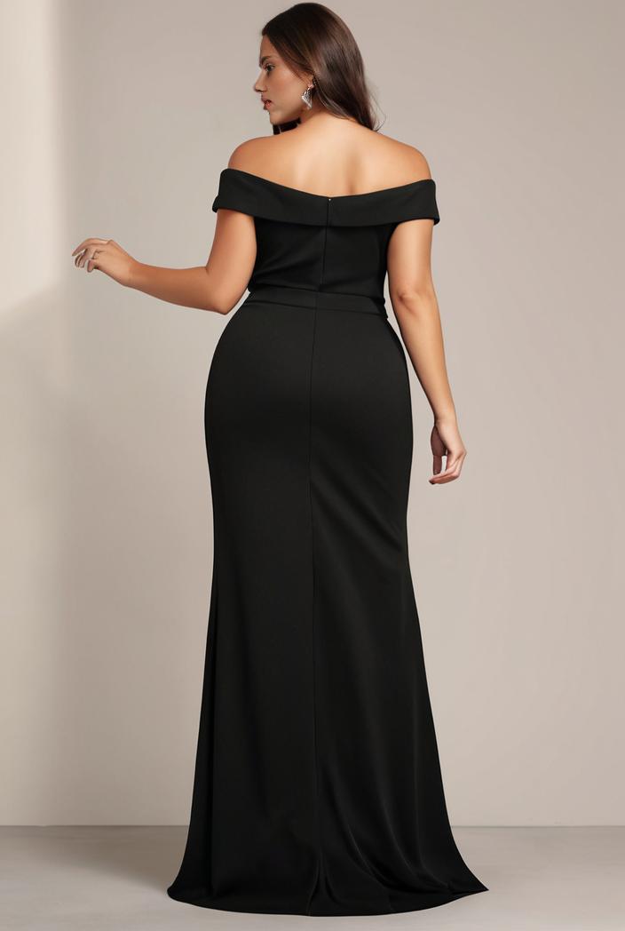 stylish plus size bodycon deep v neck sequin evening dress 142306