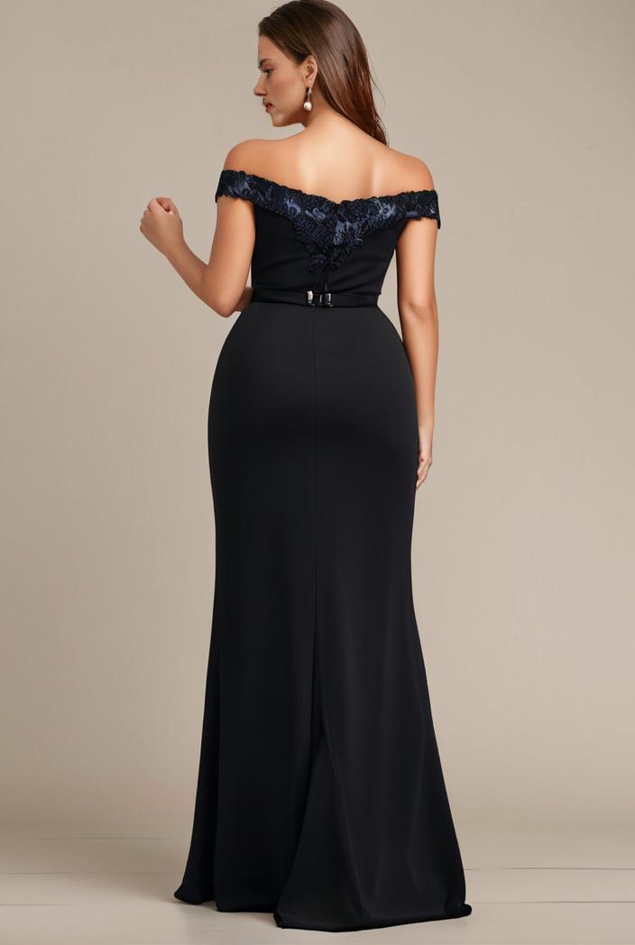 stylish plus size bodycon deep v neck sequin evening dress 142307