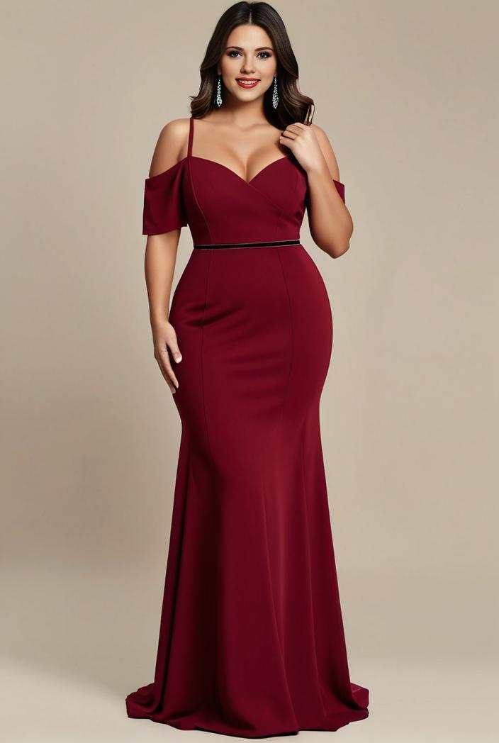 stylish plus size bodycon deep v neck sequin evening dress 142311