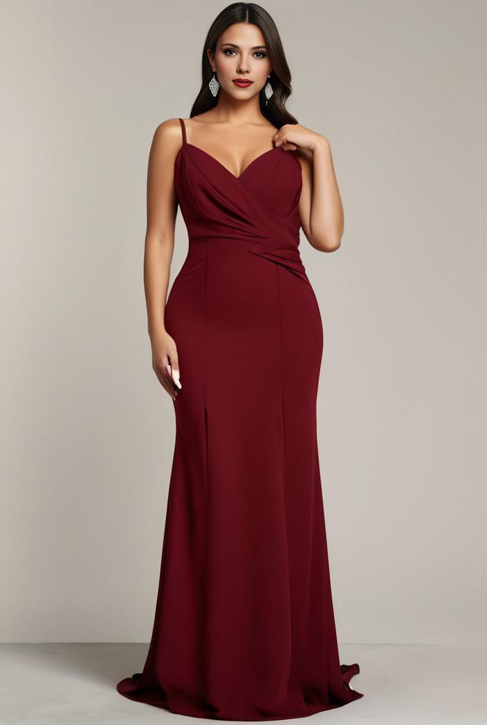 stylish plus size bodycon deep v neck sequin evening dress 142314