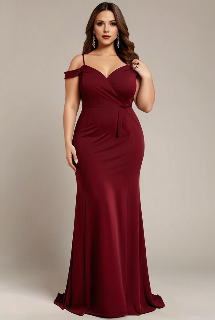 stylish plus size bodycon deep v neck sequin evening dress 142317