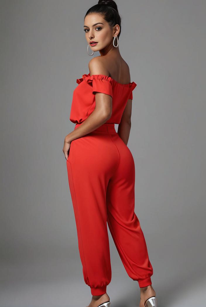 stylish sleeveless jumpsuit with tie waist and flap pockets for women 103118