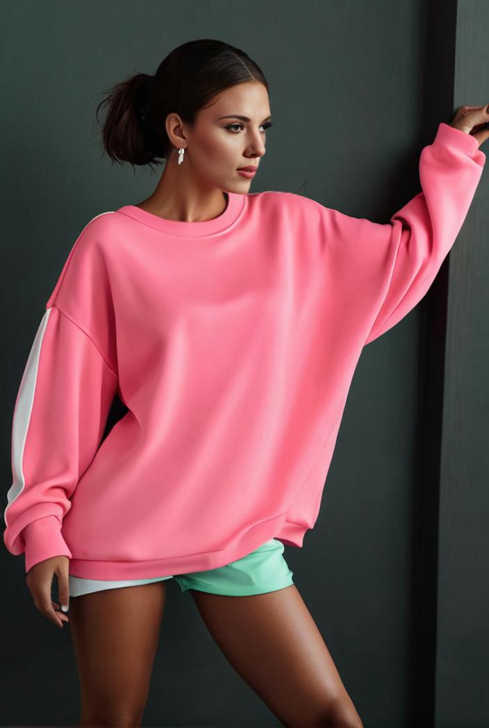 cozy letter print drop shoulder sweatshirt for women to stay stylish and warm during fall winter 132774