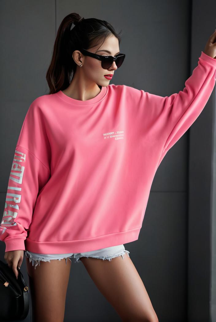 cozy letter print drop shoulder sweatshirt for women to stay stylish and warm during fall winter 132778