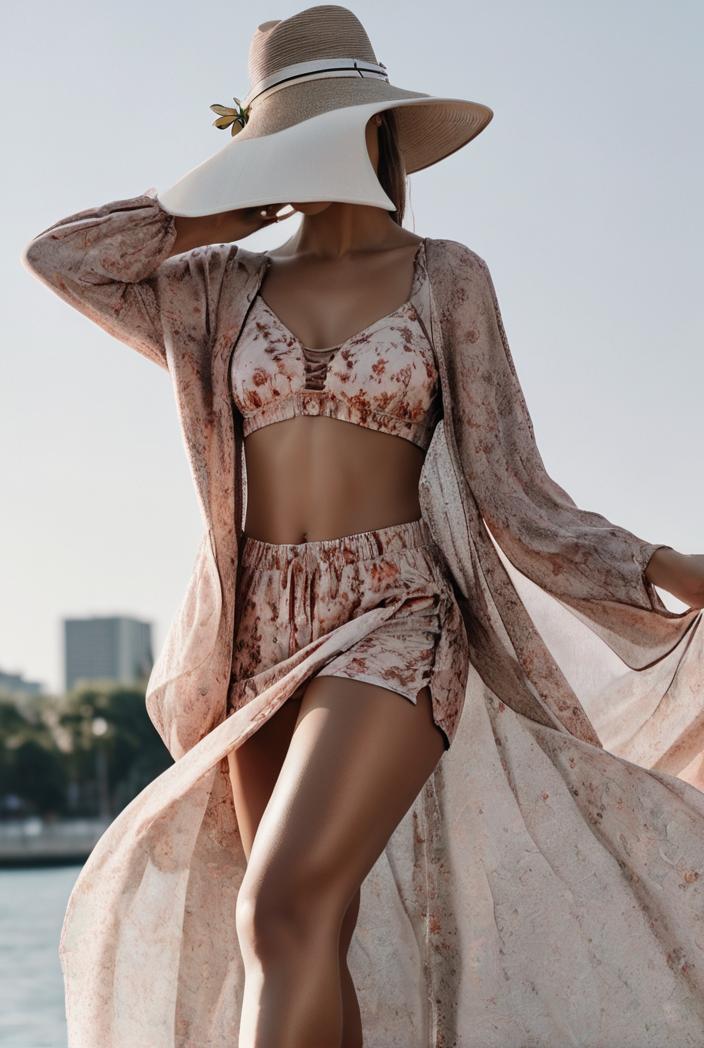 3 pieces sexy print bikini women high waist swimsuit cover up swimwear female lady bathing suit swimming summer beachwear 133706