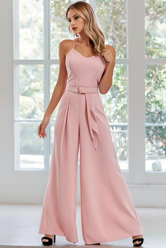 flowy chiffon one shoulder with three straps bridesmaid dress 142312