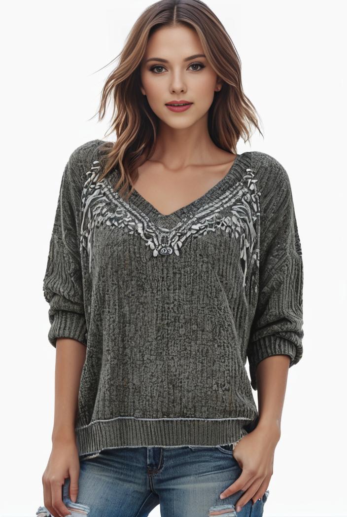 plus size boho top women s plus allover paisley print half sleeve v neck slight stretch top 148712
