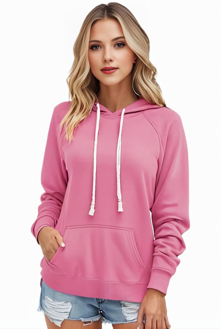 plus size casual sweatshirt women s plus solid cut out long sleeve slight stretch drawstring hoodie with pocket 149182
