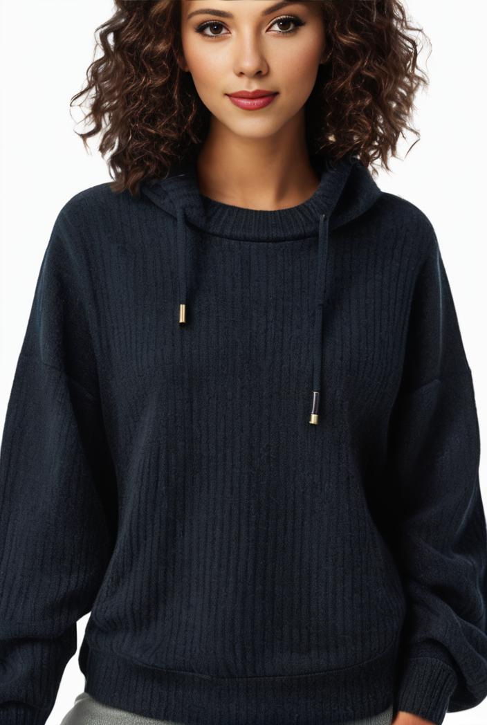 plus size casual sweatshirt women s plus solid waffle long sleeve drawstring hooded pullover sweatshirt with kangaroo pockets casual tops for fall winter women s clothing 149194