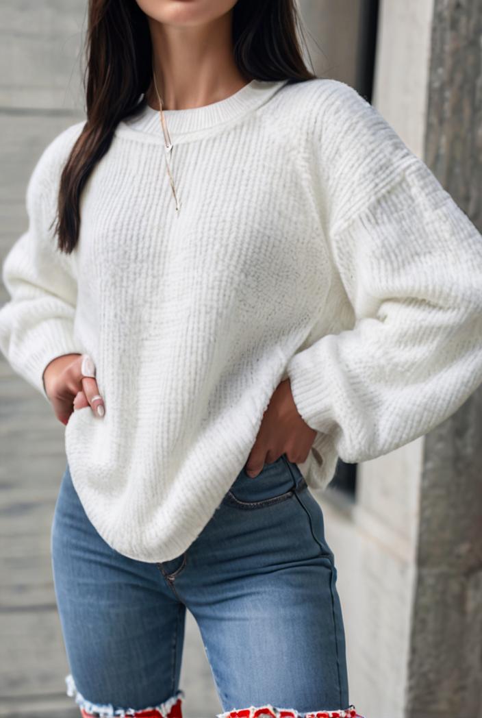 plus size casual sweatshirt women s plus solid waffle pattern long sleeve round neck sweatshirt 149221