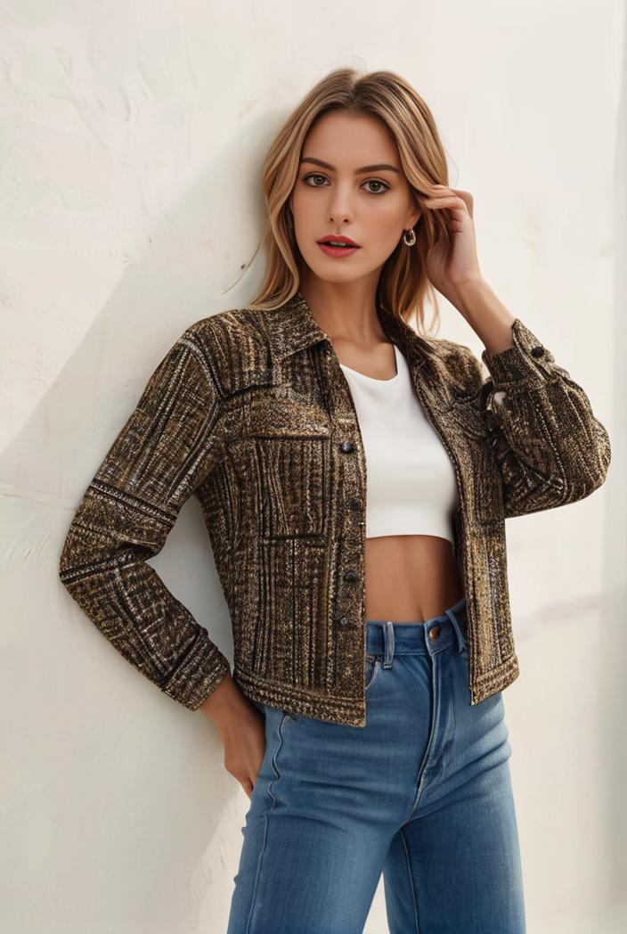 sequin bomber jacket with zipper closure and long sleeves stylish women s outerwear 103305