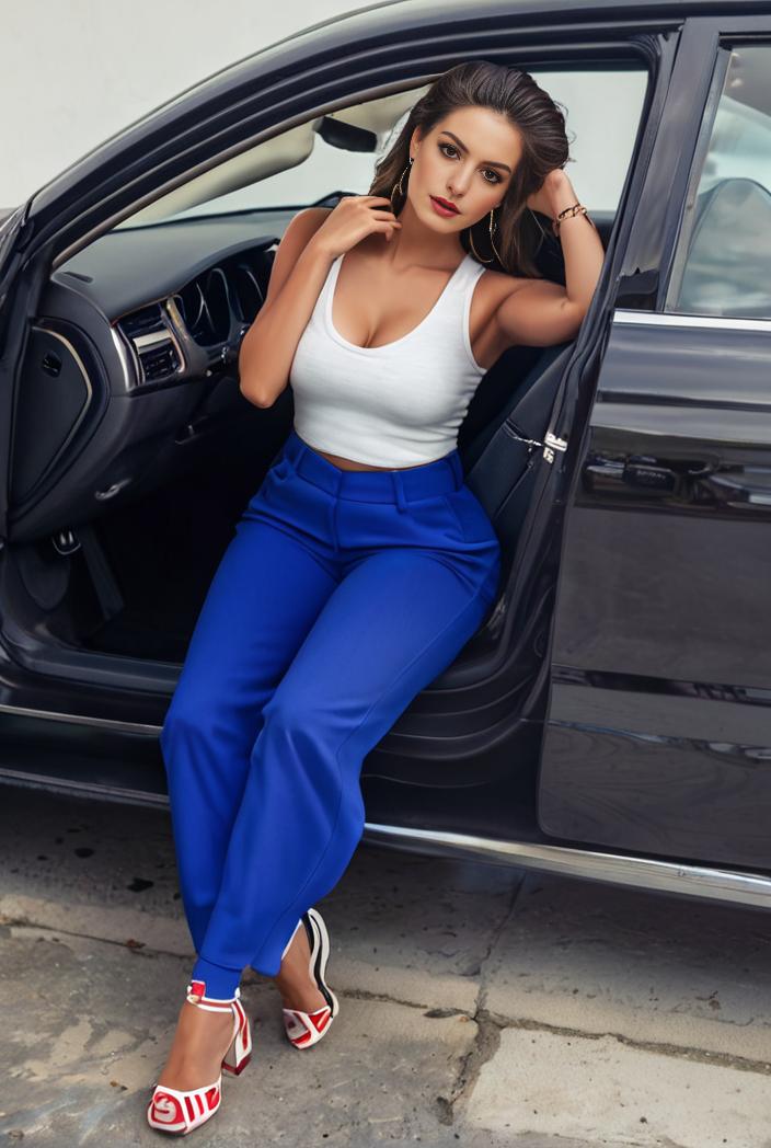 casual skinny jeans with ripped holes and slant pockets 119265