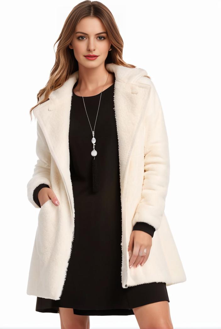 cozy winter teddy coat for women 122292