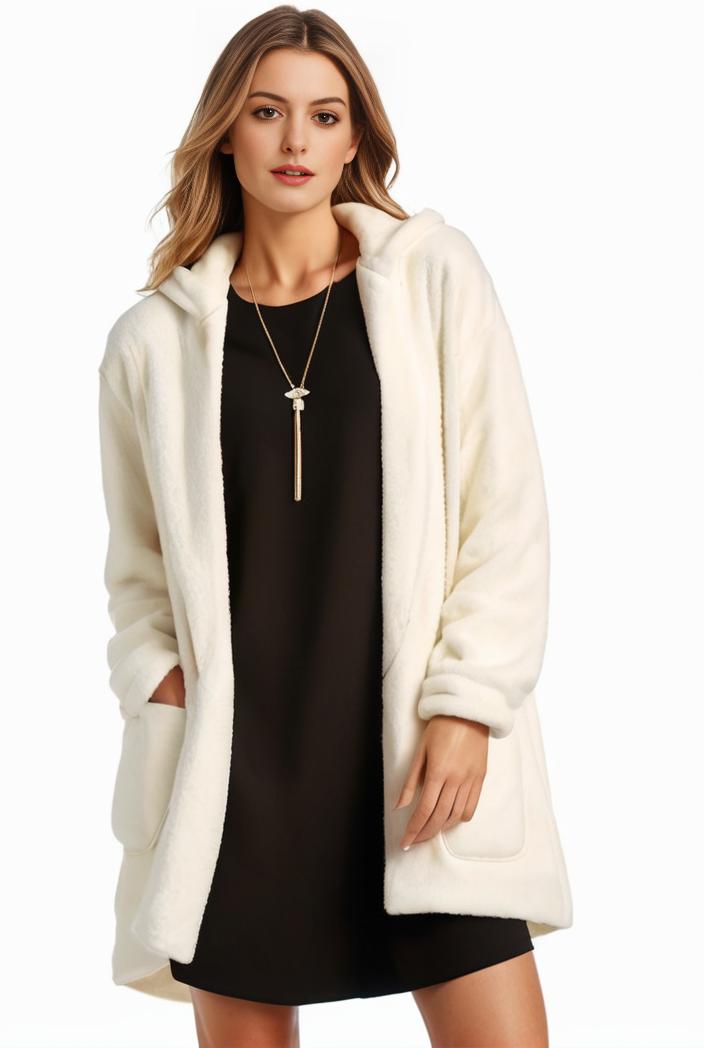 cozy winter teddy coat for women 122294