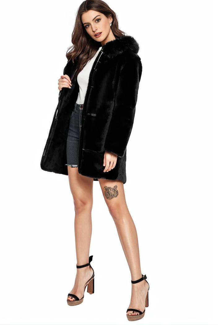 cozy winter teddy coat for women 122338