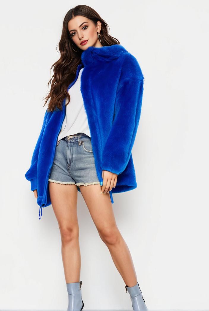 cozy winter teddy coat for women 122339