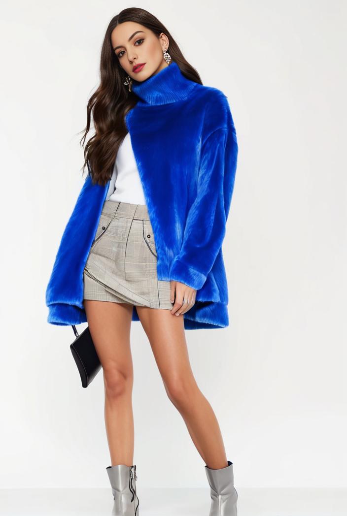 cozy winter teddy coat for women 122341