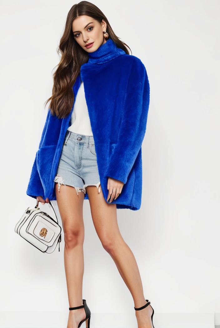 cozy winter teddy coat for women 122345