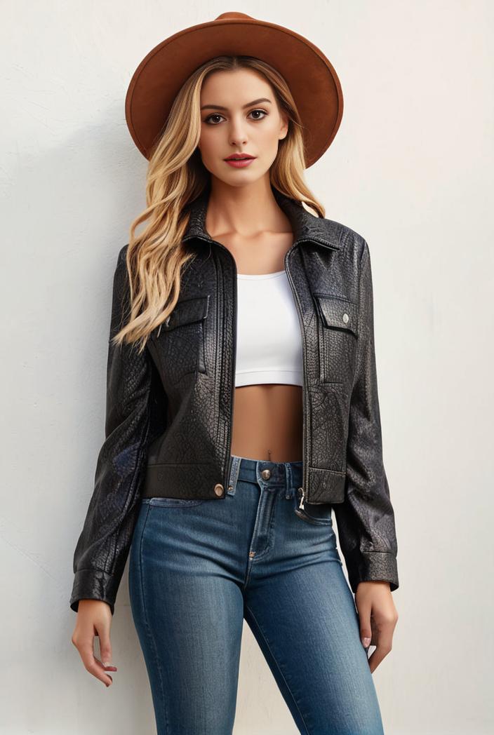 sequin bomber jacket with zipper closure and long sleeves stylish women s outerwear 116616