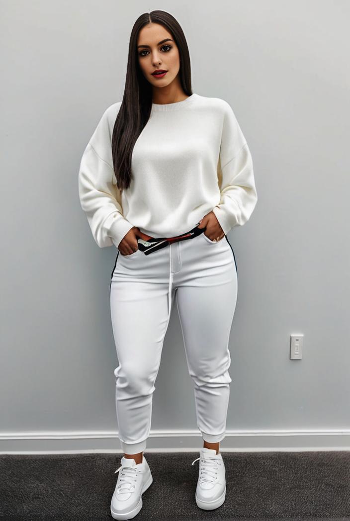 casual drawstring pants and hoodie combo set for women 132010