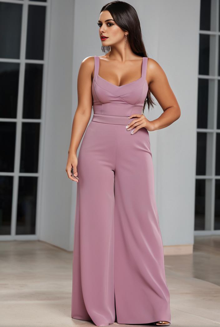 plus size shiny v neck side slit formal evening dress 101733