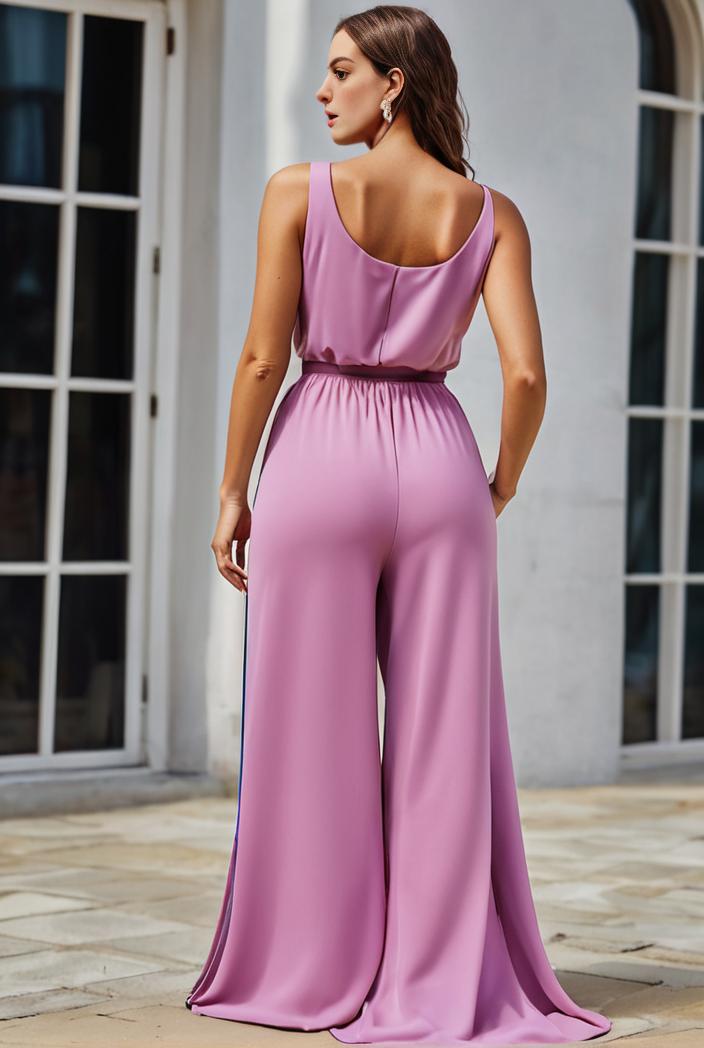 plus size shiny v neck side slit formal evening dress 101736