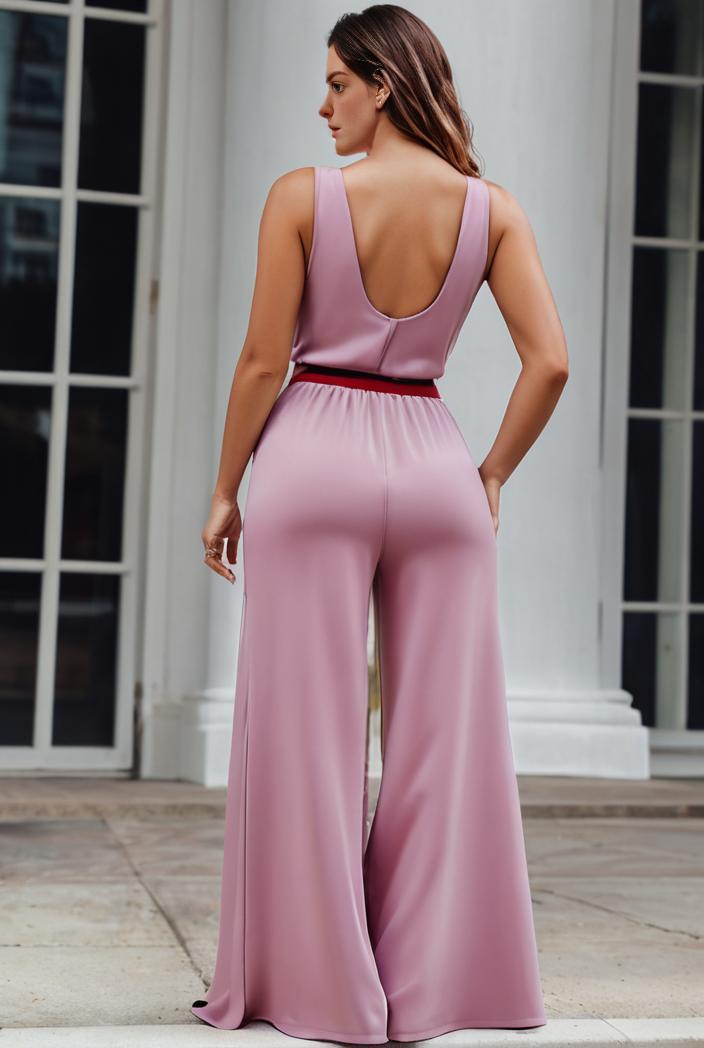 plus size shiny v neck side slit formal evening dress 101738