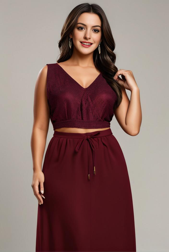 elegant chiffon maxi evening dress with lace cap sleeve 112011