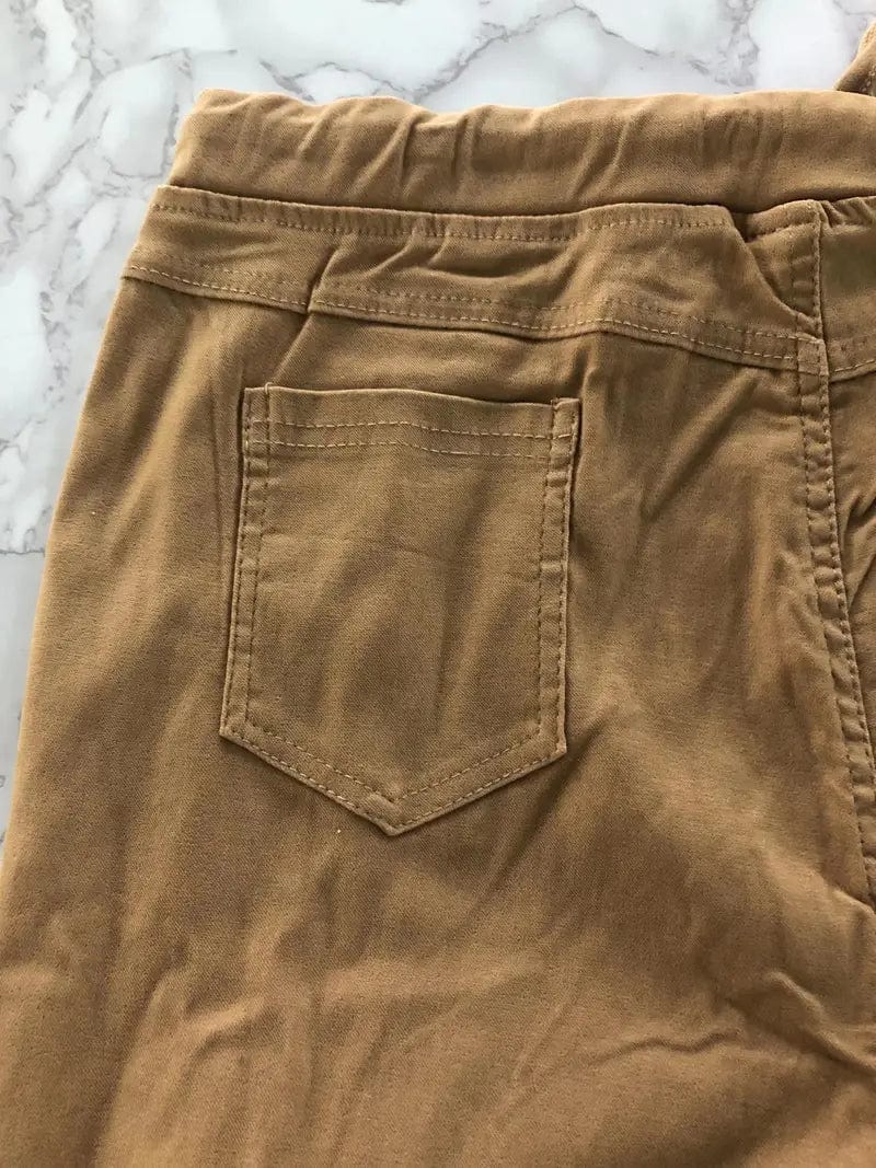 Long Drawstring Pants with Pockets for Women