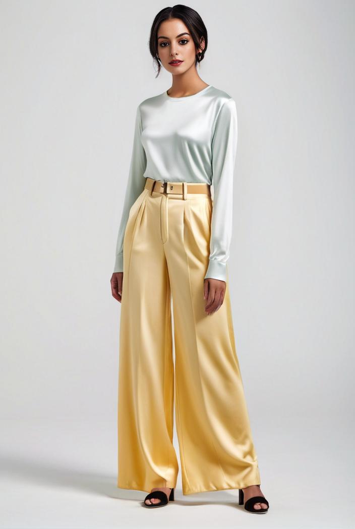 pleated high waist commuting temperament maxi dress 116931