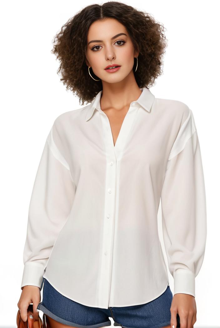 plus size casual blouse women s plus solid button up lantern sleeve turn down collar nipped waist blouse 117856