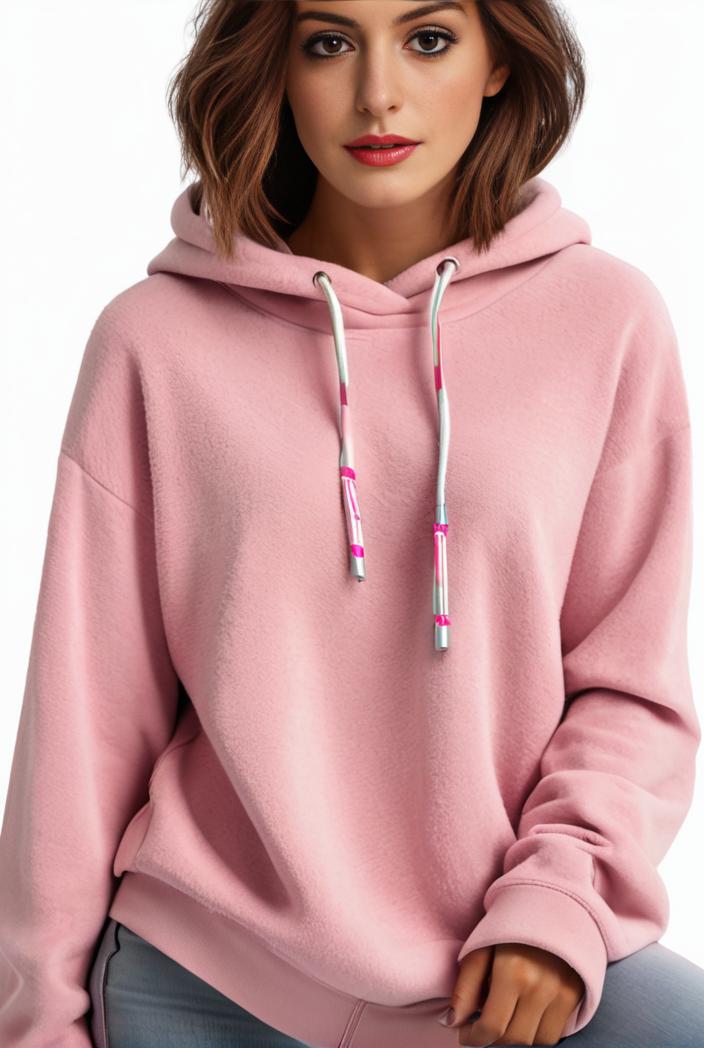 plus size casual hoodie women s plus solid ribbed long sleeve slight stretch hoodie drawstring sweatshirt 117895