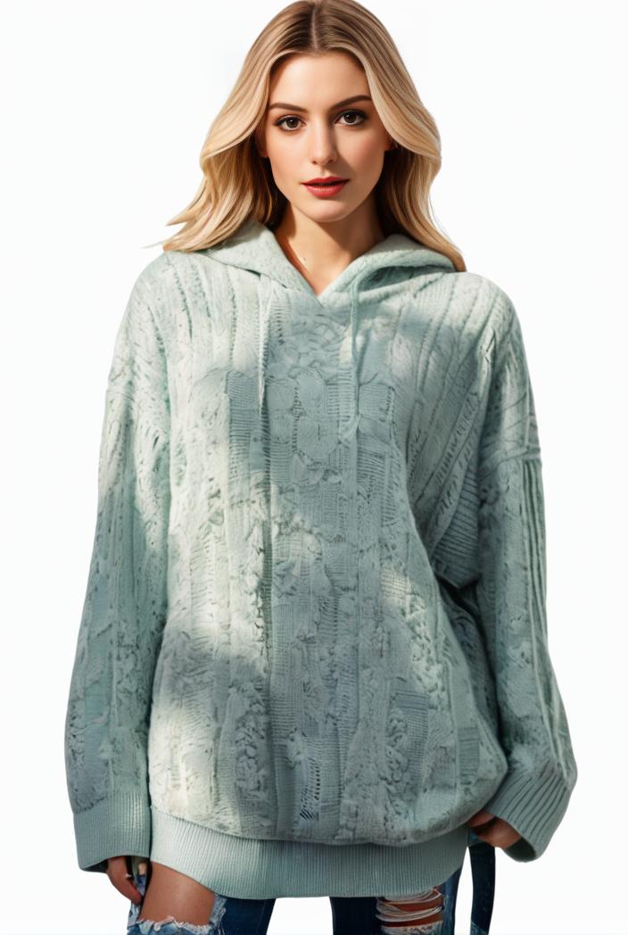 plus size casual hoodie women s plus solid ribbed long sleeve slight stretch hoodie drawstring sweatshirt 117912