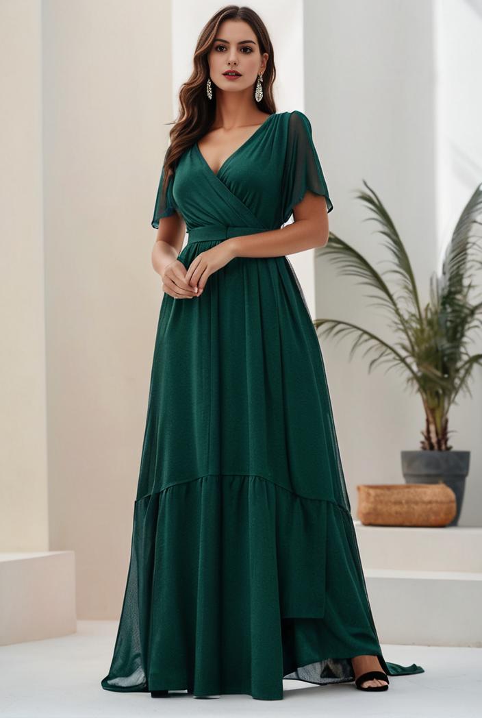plus size floor length formal evening gowns for weddings 118313
