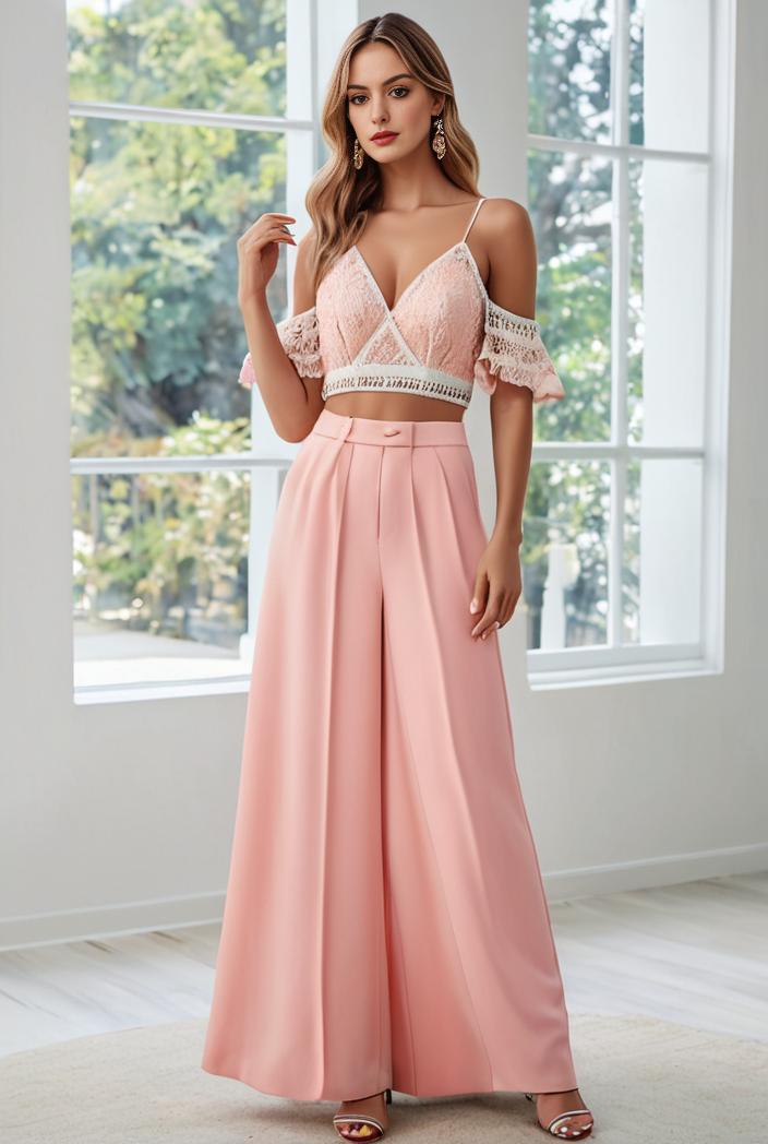 convertible chiffon lace open back spaghetti straps bridesmaid dress 129106