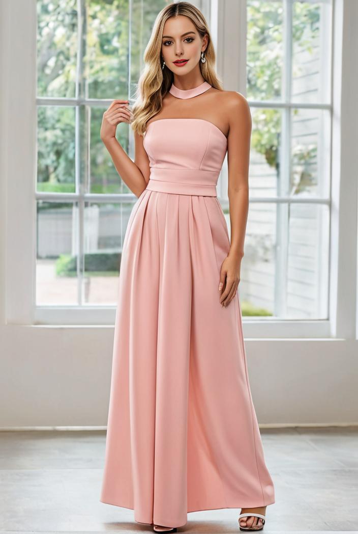 convertible chiffon lace open back spaghetti straps bridesmaid dress 129111