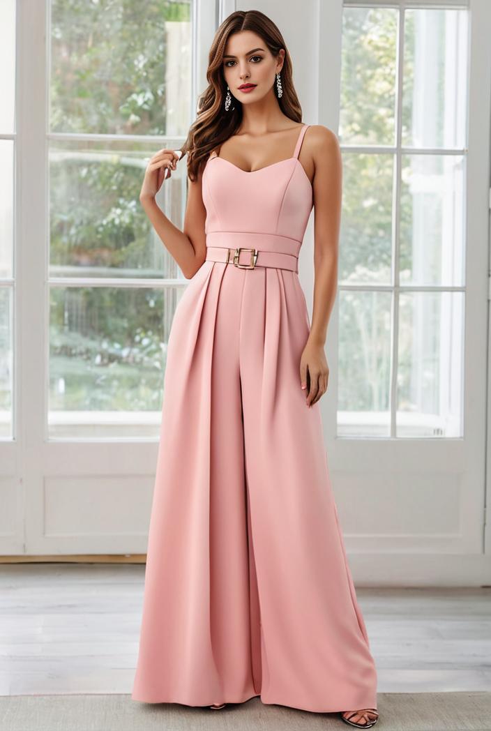 convertible chiffon lace open back spaghetti straps bridesmaid dress 129109