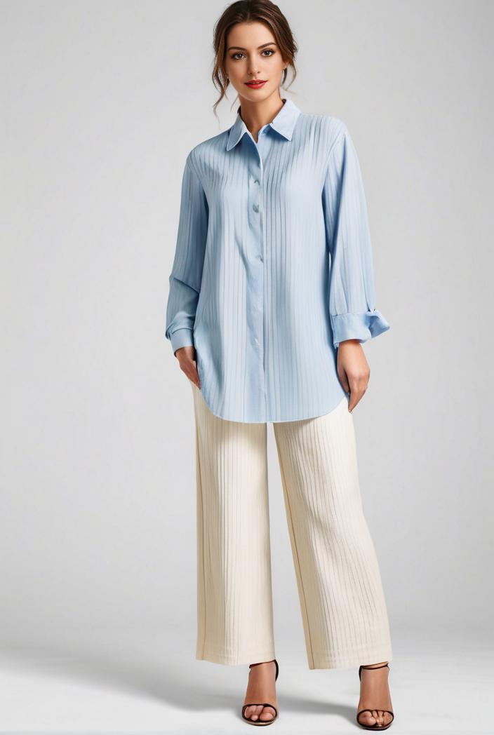 pleated high waist commuting temperament maxi dress 135544