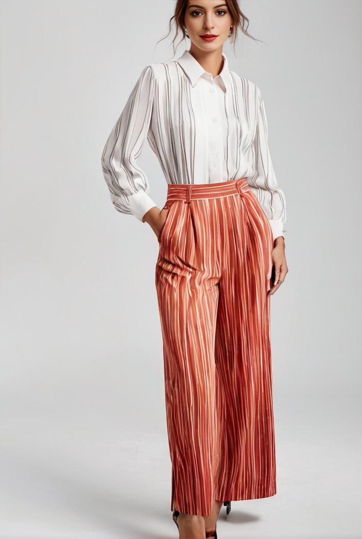 pleated high waist commuting temperament maxi dress 135559