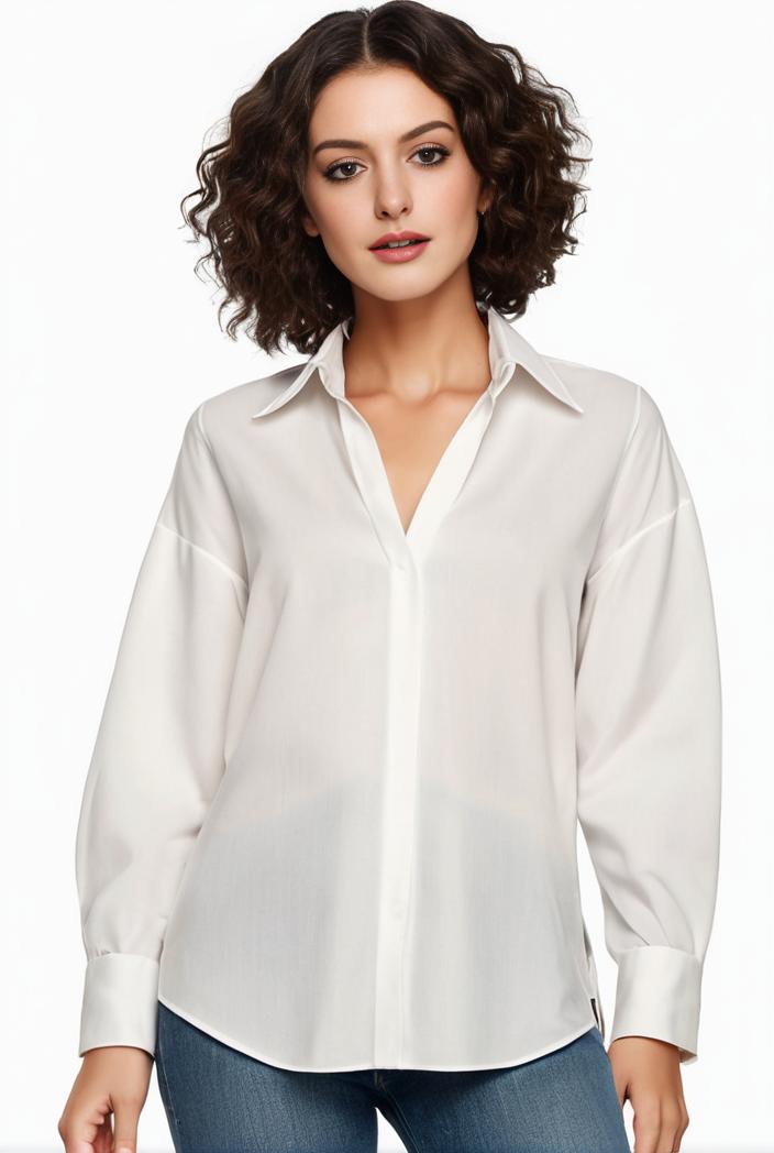 plus size casual blouse women s plus solid button up lantern sleeve turn down collar nipped waist blouse 136475