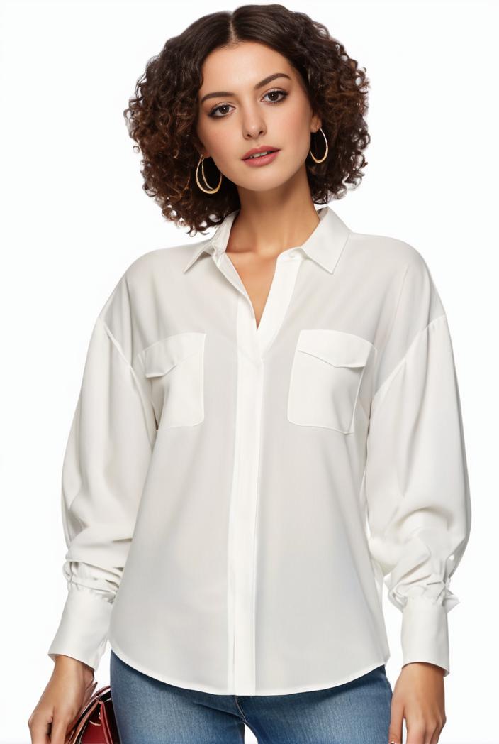 plus size casual blouse women s plus solid button up lantern sleeve turn down collar nipped waist blouse 136479