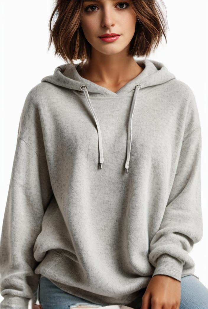 plus size casual hoodie women s plus solid ribbed long sleeve slight stretch hoodie drawstring sweatshirt 136505