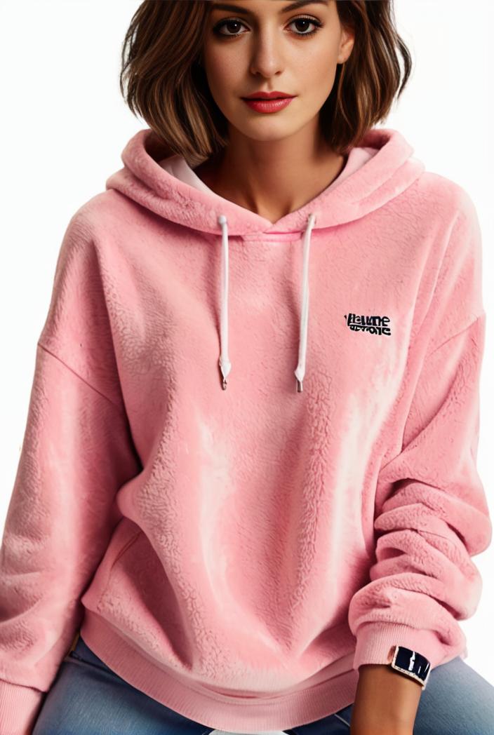 plus size casual hoodie women s plus solid ribbed long sleeve slight stretch hoodie drawstring sweatshirt 136526