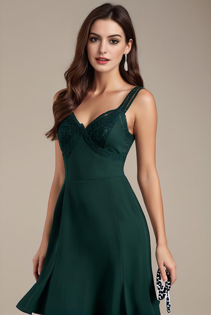 sequin bodice tulle high low evening dress with ribbon waist 140757