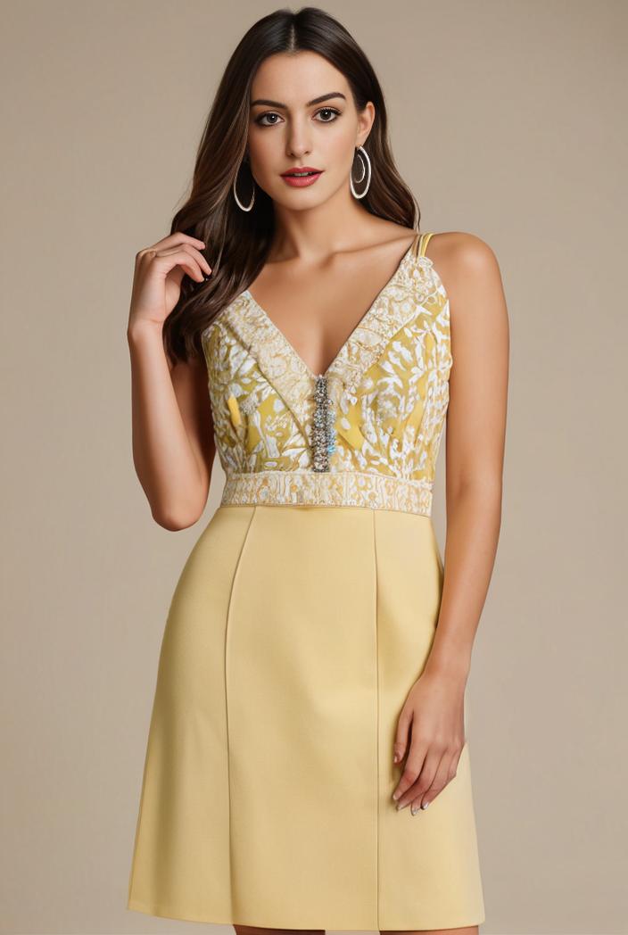 sleeveless v back tulle high low sequin appliques evening dresses 143258