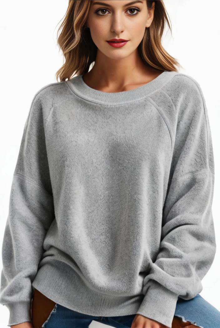 plus size casual hoodie women s plus solid ribbed long sleeve slight stretch hoodie drawstring sweatshirt 105153